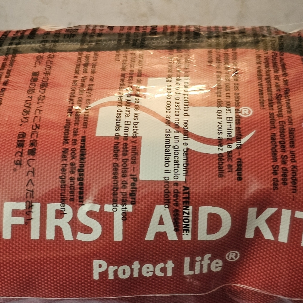Red First Aid Kit by Protect Life